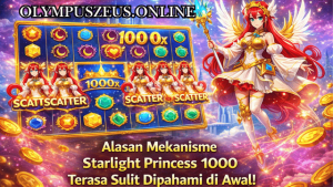 mekanisme Starlight Princess 1000