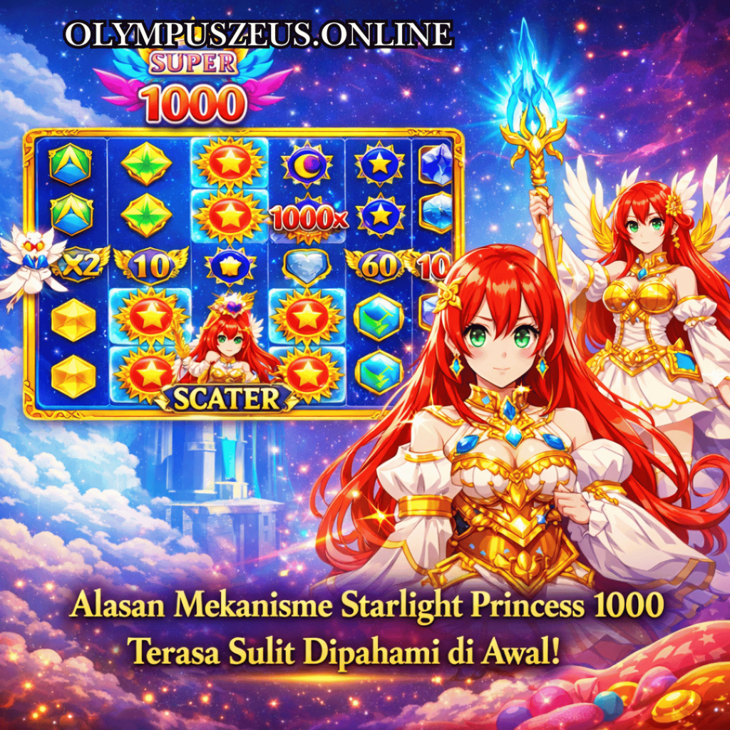 mekanisme Starlight Princess 1000